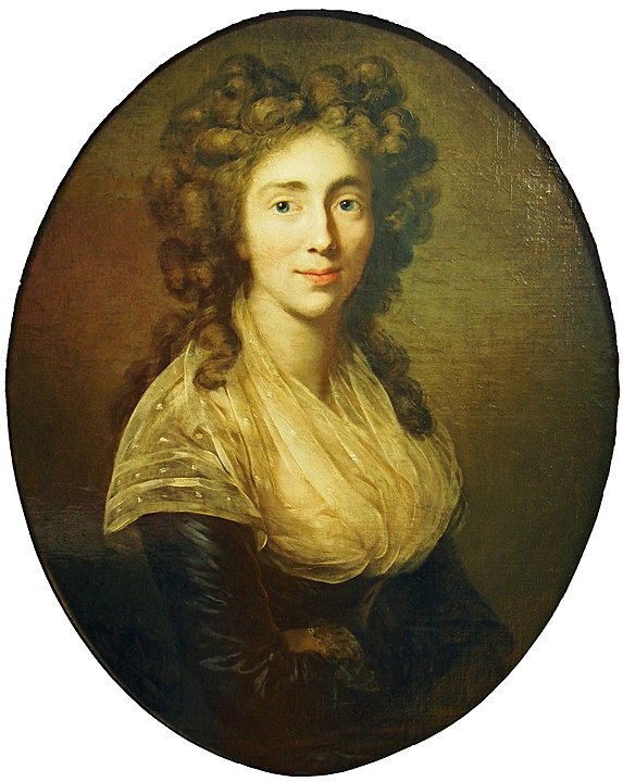 Sophie Charlotte v. Redern. Gemälde von Anton Graff (Goethe-Museum, Frankfurt a. M.)
