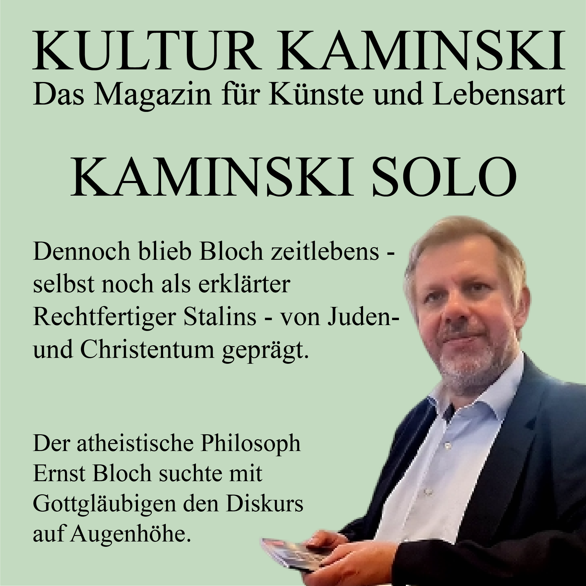 Der atheistische Philosoph Ernst Bloch - Ein Podcast von Michael Kaminski podcast artwork